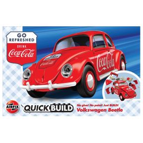 Airfix J6048 Quickbuild VW Beetle Coca Cola