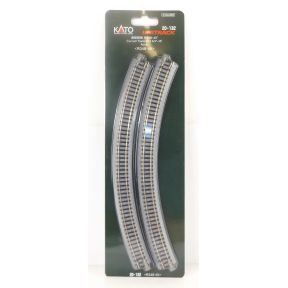 Kato K20-132 N Gauge Unitrack (R348-45) Curved Track 45 Degree (Pack Of 4)