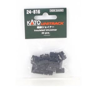 Kato K24-816 N Gauge Unitrack Insulated UniJoiners (Pack Of 20)