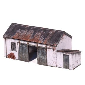 Scale Model Scenery KX054 OO Gauge Tonys Cart Shed Laser Cut Kit