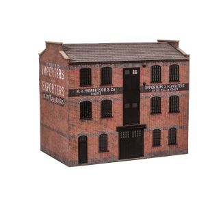 Scale Model Scenery KX090 OO Gauge Robertson's Bonded Warehouse Laser Cut Kit