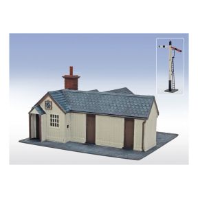 Peco LK-218 OO-9 Ffestiniog Railway Tan-y-Bwlch Station Building Laser Cut Kit