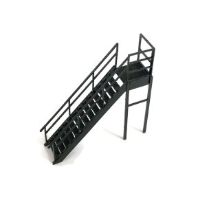Scale Model Scenery LX245 OO Gauge Steel Staircase/Fire Escape Laser Cut Kit