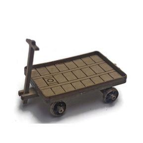 Scale Model Scenery LX480 OO Gauge GWR Luggage Trolley Laser Cut Kit