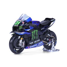 Maisto 36373 Yamaha 2022 Monster Energy Factory Racing Team No.21 Morbidelli