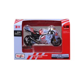 Maisto M36399MM 2024 Ducatti Desmosedici Gresni Motorbike No.93 Marc Marquez