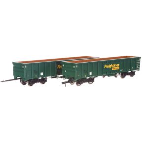 Dapol 4F-025-019 OO Gauge MJA Bogie Box Wagon Freightliner Heavy Haul 502055 And 502056