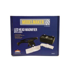 Modelmaker MM013 LED Head Magnifier