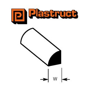 Plastruct Quater Round Rod - Various Sizes To Choose