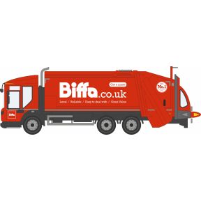 Oxford Diecast NDE001 N Gauge Dennis Eagle Refuse Truck Biffa