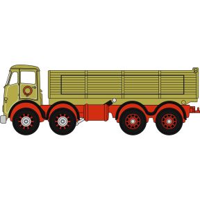 Oxford Diecast NFG017 N Gauge Foden FG 8 Wheel Tipper Keirby & Perry