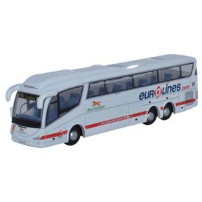 Oxford Diecast NIRZ001 N Gauge Scania Irizar Bus Eireann And Eurolines