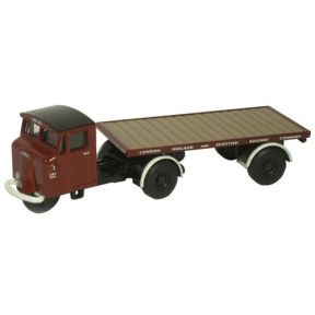 Oxford Diecast NMH009 N Gauge LMS Flatbed Trailer