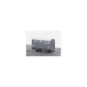 Peco NR-45M N Gauge Cattle Van LMS Grey