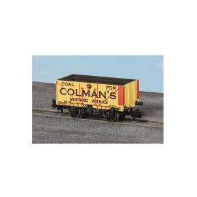 Peco NR-7006P N Gauge 7 Plank Open Wagon Colman's Mustard