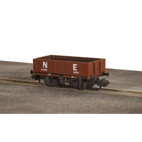 Peco NR-5001E N Gauge 5 Plank Wagon NE Grey