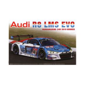 Nunu NU24026 Audi R8 LMS EVO 2019 Nurburgring 24 Hour Winner Plastic Kit