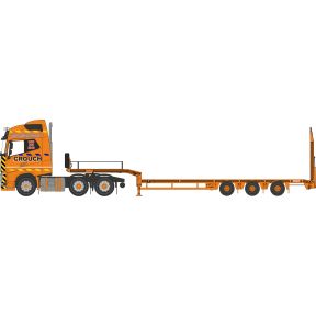 Oxford Diecast NVOL4013 N Gauge Volvo FH4 Semi Low Loader Crouch Recovery
