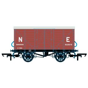 Oxford Rail OR76BAN001B OO Gauge GE Banana Van LNER Bauxite Pre 1937 632879