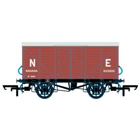 Oxford Rail OR76BAN001C OO Gauge GE Banana Van LNER Bauxite Pre 1937 632900