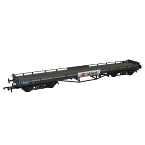 Oxford Rail OR76CAR003BW OO Gauge Motorail Carflat B745758 Weathered