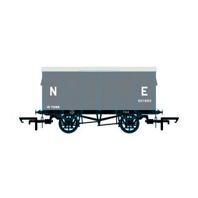 Oxford Rail OR76GEGV002C OO Gauge GER 10 Ton Covered Van Pre 1936 LNER Grey 631663