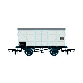 Oxford Rail OR76GEGV007 OO Gauge GER 10 Ton Covered Van P Way Tool Van Goole Dock 040102