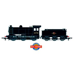Oxford Rail OR76J26003XS Oxford Rail LNER J26 0-6-0 65736 BR Black Early Crest Sound Fitted