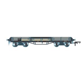 Oxford Rail OR76PIL006AW OO Gauge BR Pilchard Wagon BR Grey TOPS DB990061 Weathered