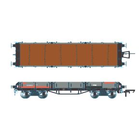Oxford Rail OR76PIL007W OO Gauge BR Pilchard Wagon BR Grey With Condemned Markings DB990053