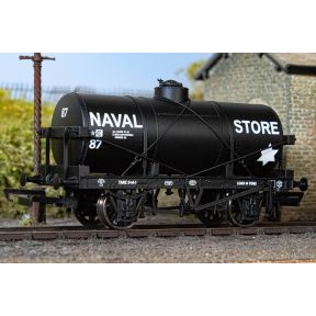 Oxford Rail OR76TK2009 OO Gauge 12 Ton Tank Wagon Naval Store Department No.87