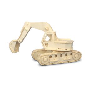 Quay P043 Excavator Woodcraft Construction Kit
