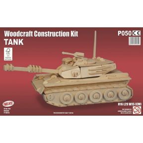 Quay P050 Woodcraft Construction Kit Tank