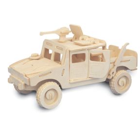 Quay P063 Jeep Woodcraft Construction Kit
