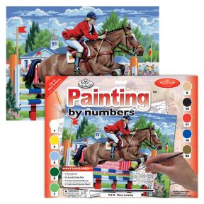 Royal And Langnickel PJL18 Showjumping Paint By Numbers