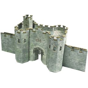 Metcalfe PN191 N Gauge Castle Gatehouse Card Kit