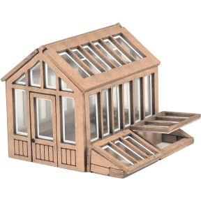 Metcalfe PN814 N Gauge Greenhouse Card Kit