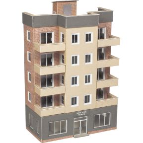 Metcalfe PN960 N Gauge Tower Block Card Kit