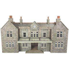 Metcalfe PO320 OO Gauge Mainline Station Booking Hall Card Kit