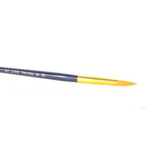 Royal And Langnickel R25-8 Gold Taklon Paint Brush Round No.8