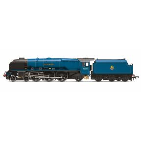 Hornby R30359 OO Gauge LMS Princess Coronation 46243 'City of Lancaster' BR Blue Early Crest