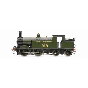Hornby R30418 OO Gauge SR M7 0-4-4 Tank 318 SR Green
