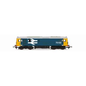 Hornby R30431 OO Gauge RailRoad BR Class 73 73132 BR Large Logo Blue