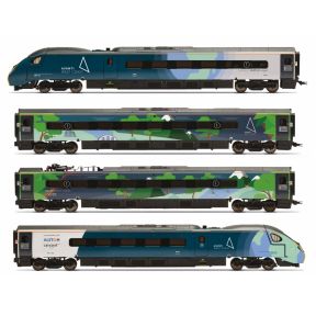 Hornby R30444 OO Gauge Class 390 Pendolino 4 Car Train Pack 390121 Avanti West Coast COP26 Livery
