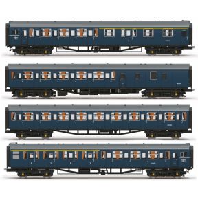 Hornby R30447 OO Gauge BR Class 423 4 Car EMU 4VEP BR Blue