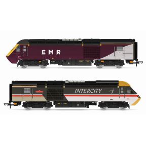 Hornby R30505 OO Gauge Class 43 HST Power Cars 43274 East Midlands Railway And 43102 Intercity Executive