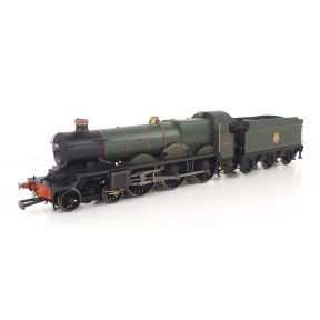 Hornby R3167-SH OO Gauge GW Star 4-6-0 4061 'Glastonbury Abbey' BR Green Early Crest