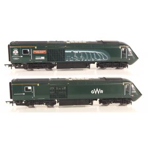 Hornby R3696-SH OO Gauge Class 43 HST Power Cars 43093 'Old Oak Common' And 43016 GWR Green