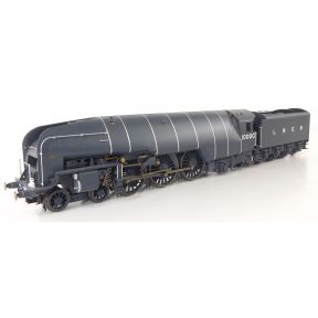 Hornby R3840-SH OO Gauge LNER W1 4-6-4 Hush Hush 10000 LNER Grey