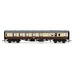 Hornby R40021 OO Gauge BR Mk1 Brake Composite Corridor Coach (BCK) Chocolate & Cream W21083